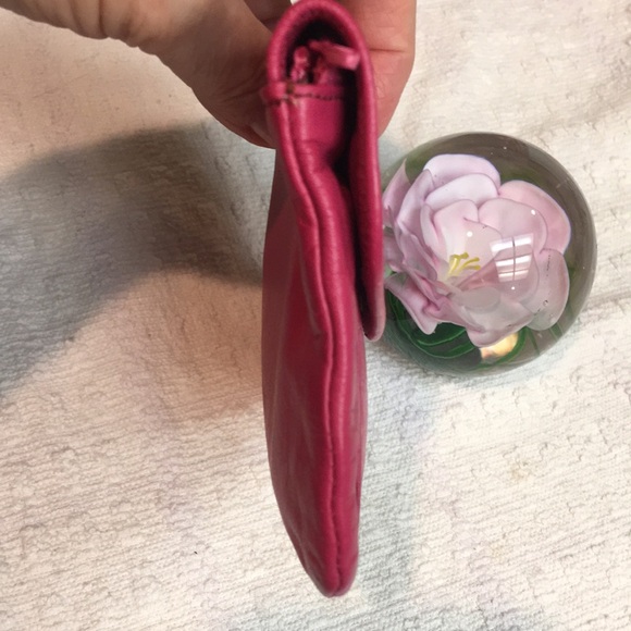 Hot Pink Buttery Soft Brazilian Leather Wallet - Picture 9 of 11